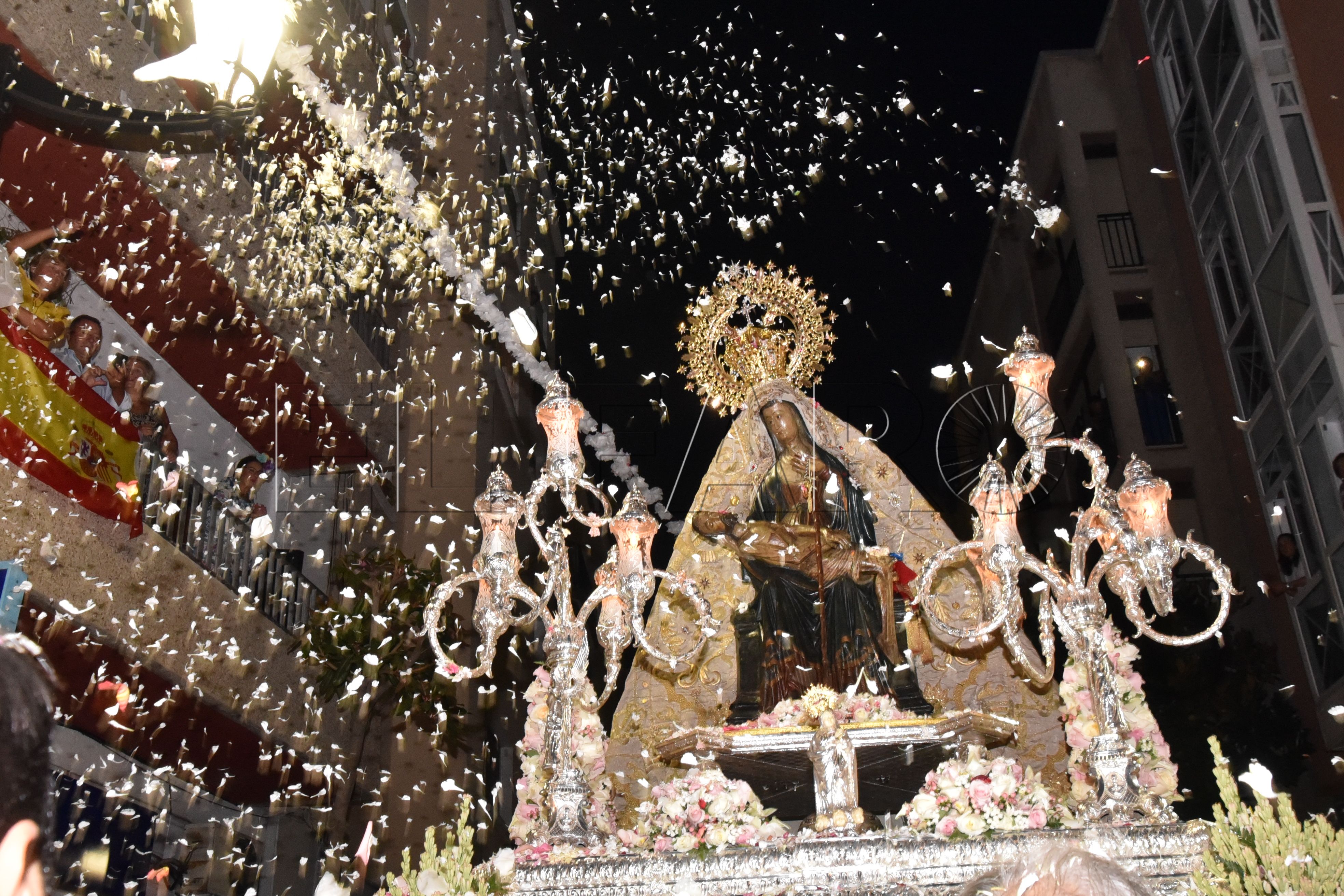 Devoción popular hacia la Alcaldesa Perpetua de la ciudad