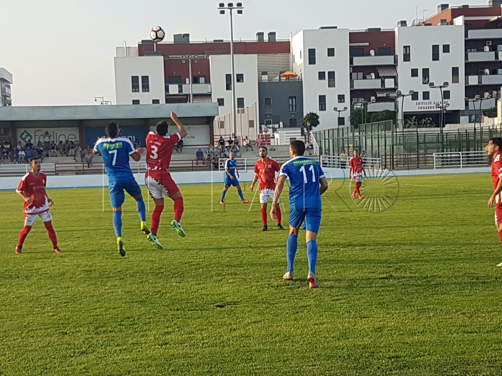 El Ceuta golea al San Roque en el último partido de pretemporada