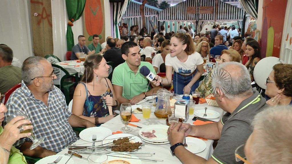 Despedida de la Feria en las casetas