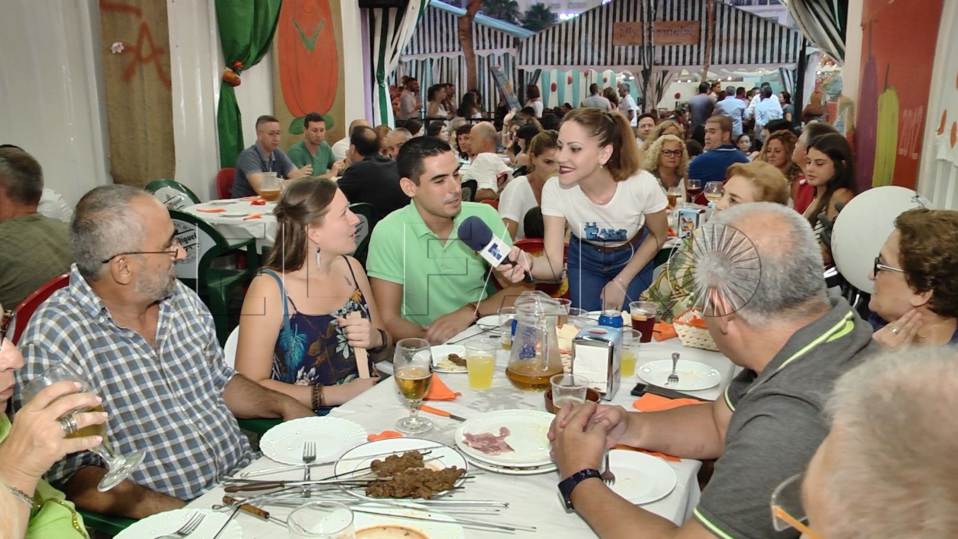 Despedida de la Feria en las casetas