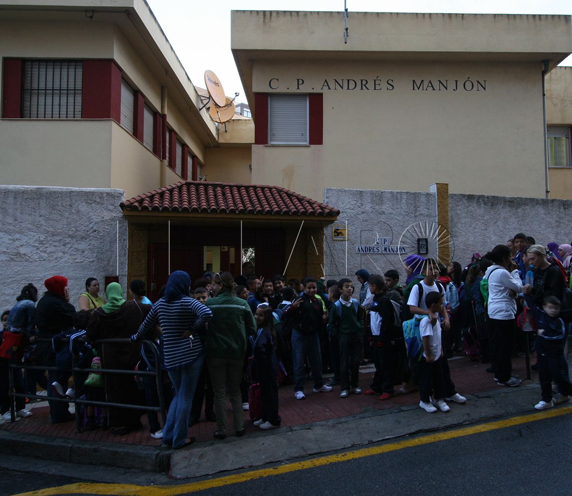 Un grupo de Infantil del ‘Andrés Manjón’ no se incorpora por falta de un profesor