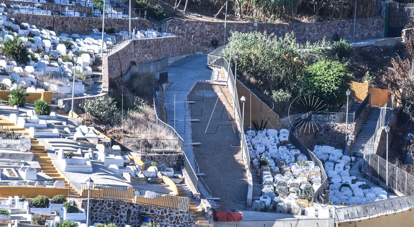 Las obras del cementerio de Sidi Embarek concluirán en dos meses