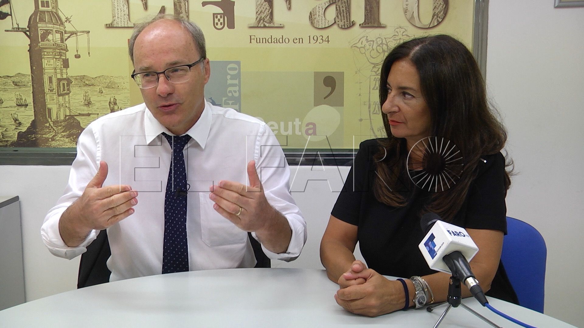 El cónsul general de Francia, Didier Maze, visita Ceuta