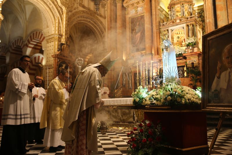 Visita a Ceuta de la imagen de Fátima