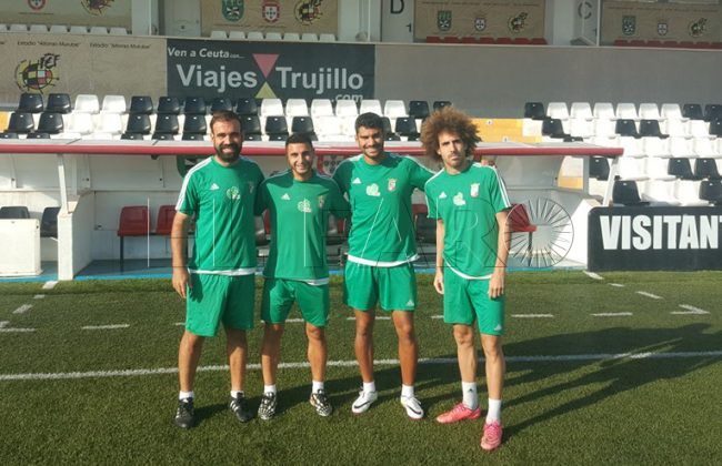 Cuatro algecireños en la AD Ceuta