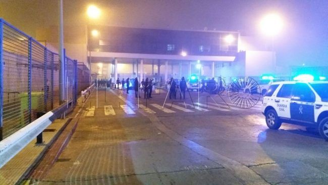 Despliegue en la frontera, ante la sospecha de una entrada de inmigrantes