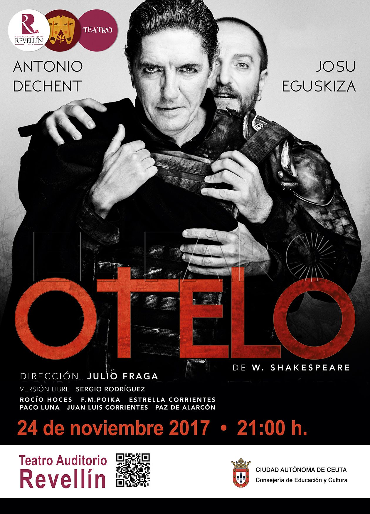 La versión contemporánea de ‘Otelo’ llega al Revellín
