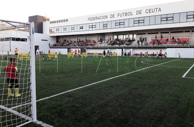 Continúa la fiesta del fútbol base en la ‘Ciudad del Fútbol’ de Ceuta’