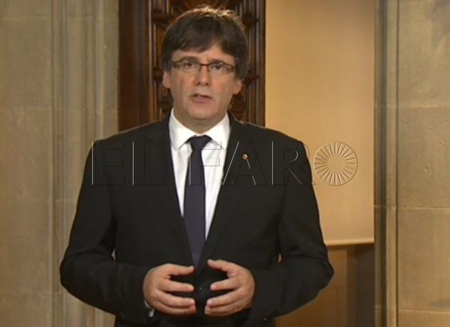 Puigdemont suspende la comparecencia en la que iba a anunciar elecciones