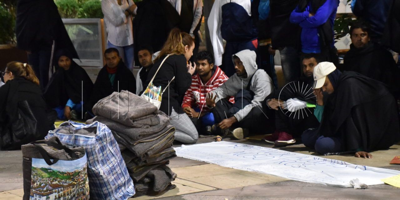 UGT pide la retirada de la vigilancia policial a los asiáticos