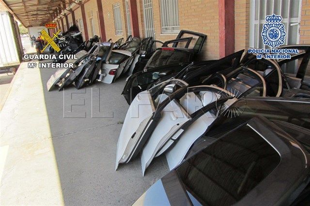 Cae una red que robaba coches de alta gama para venderlos en Marruecos