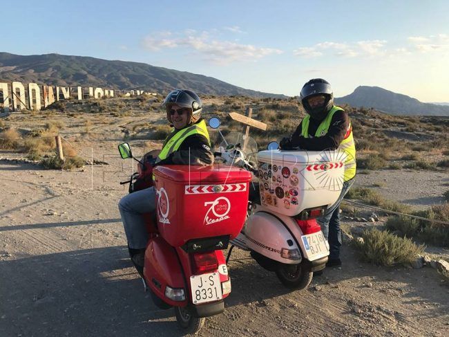 De Valencia a Marruecos sobre dos ruedas