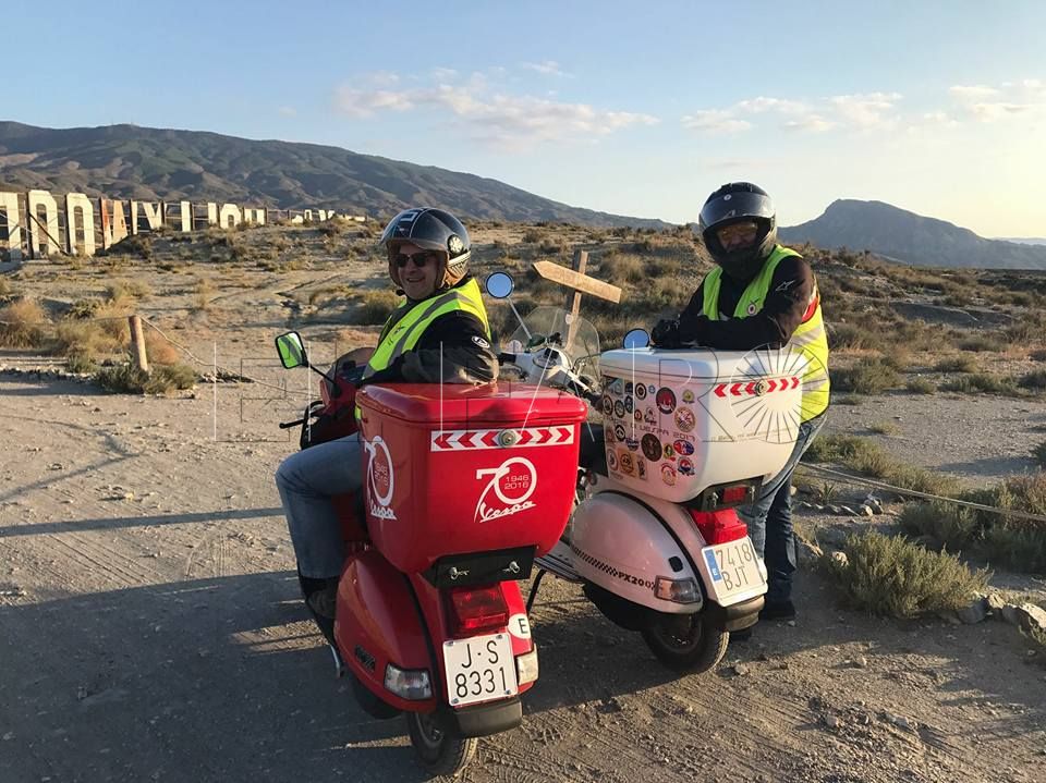 De Valencia a Marruecos sobre dos ruedas