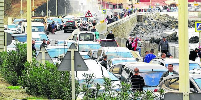 Las fuerzas de seguridad buscan evitar ‘la presión’ del bulto chino