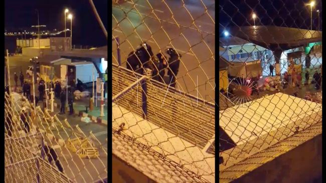 Decomisos de mercancía a porteadores y apedreamientos a la Guardia Civil