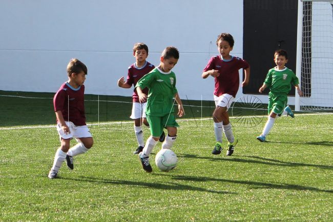 La FFCE crea una Liga de Fútbol 6 césped para Prebenjamines