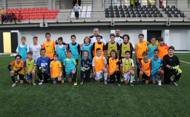 Primera sesión de entrenamiento de la Selección de Ceuta Sub-12 de Fútbol 8