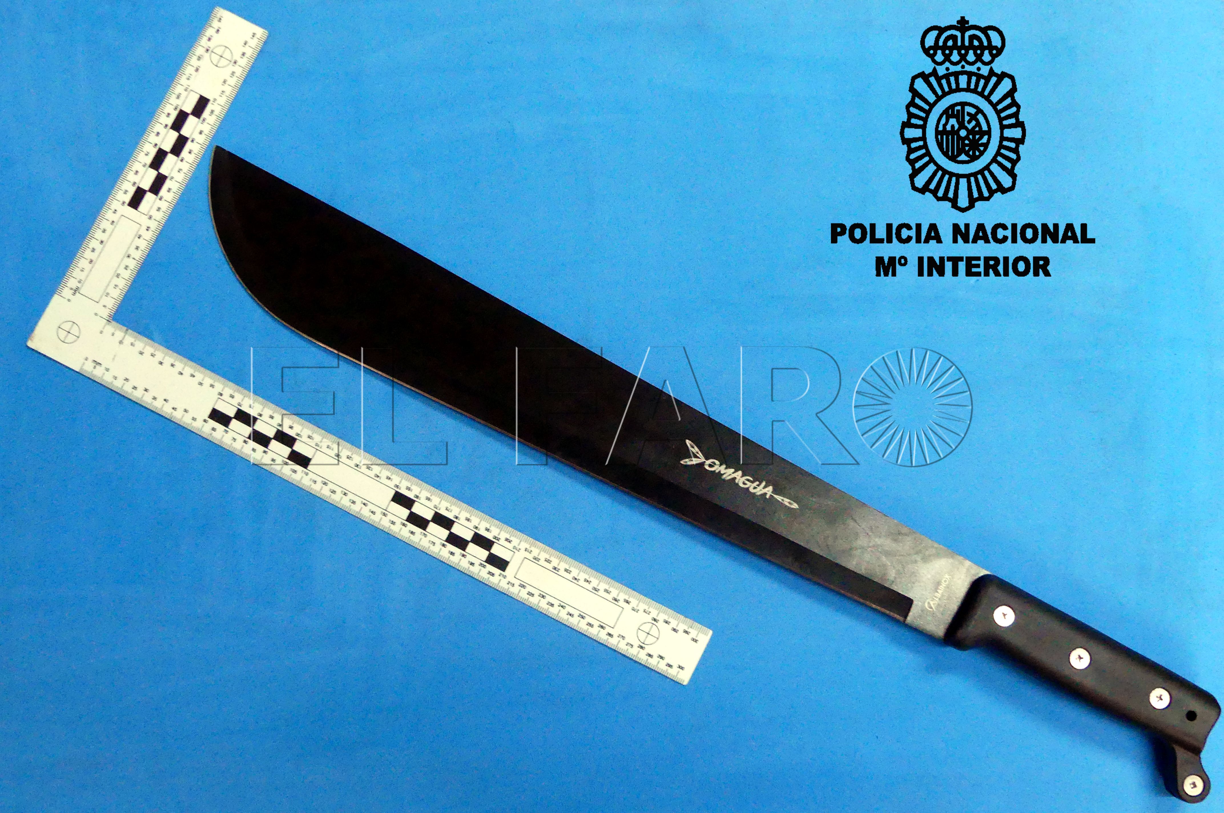 El detenido por agresión con machete, libre a la espera de citar a otro lesionado