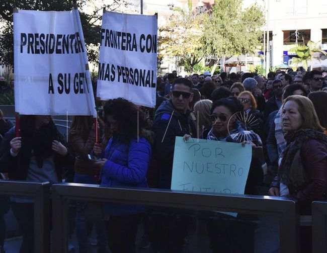 Hoy comienza la recogida de firmas pidiendo soluciones en la frontera