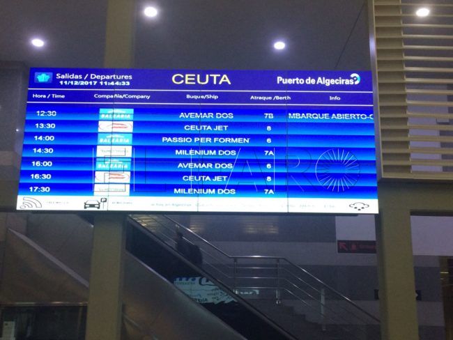 El Puerto de Algeciras restablece las conexiones marítimas