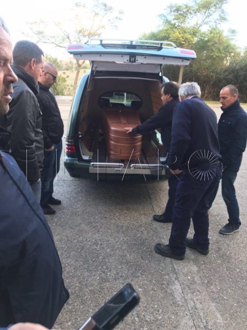 El último adiós a Ana María, en Algeciras
