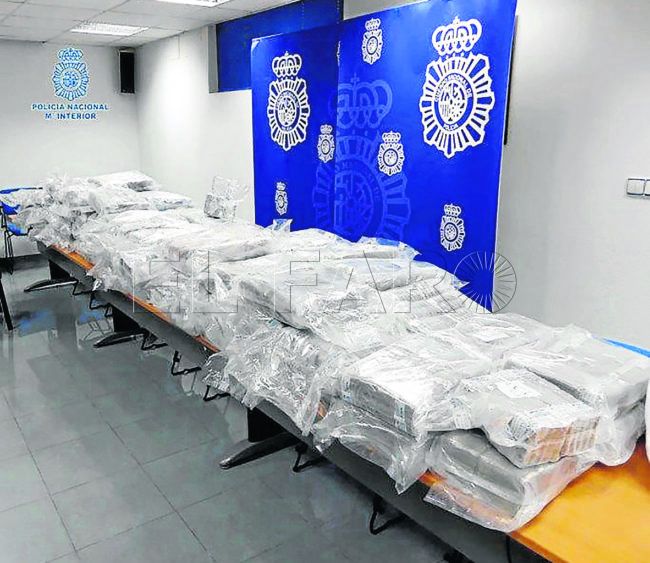 Piden 4 años y 5 meses de prisión por intentar pasar 591 kilos de hachís