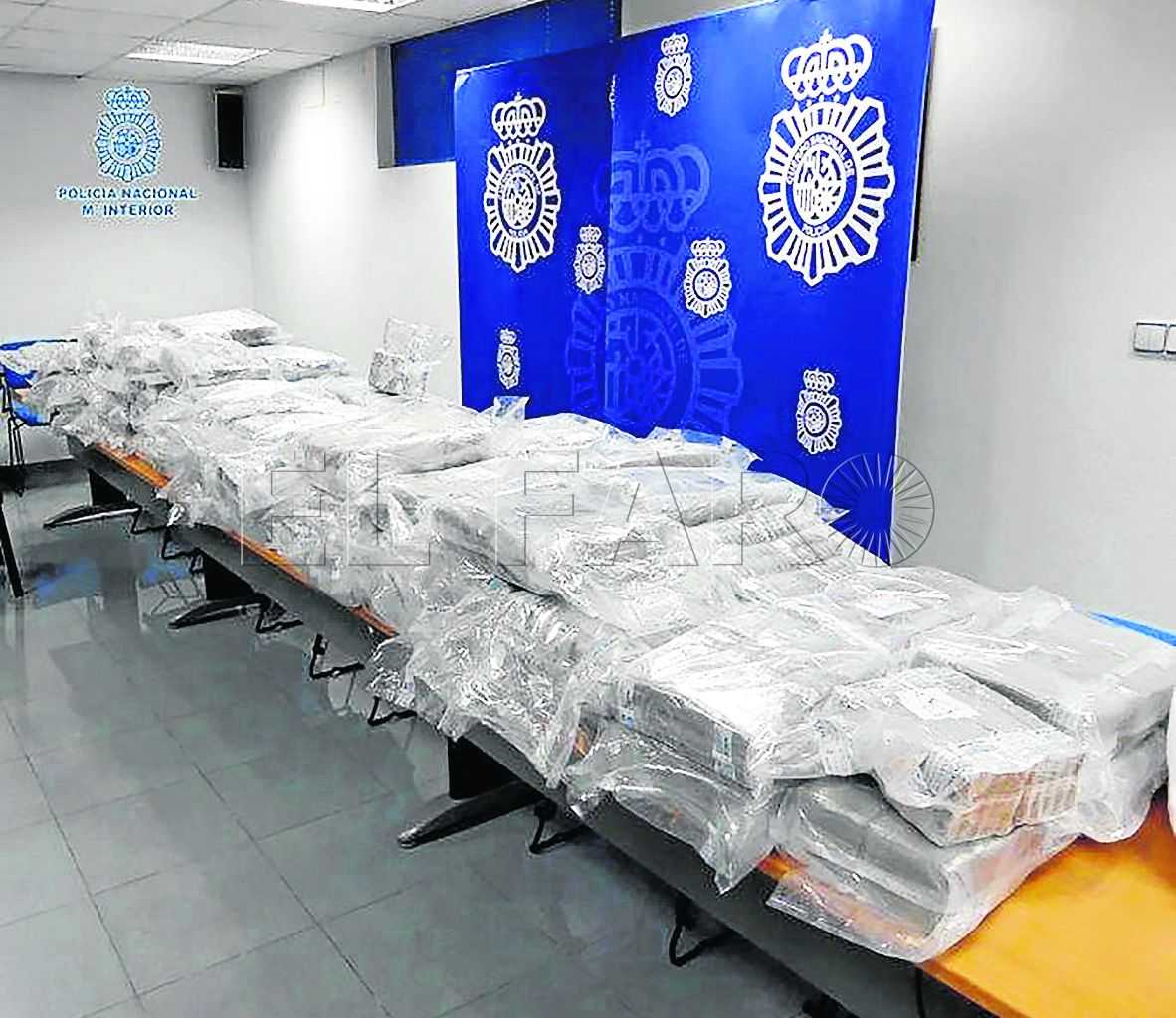 Piden 4 años y 5 meses de prisión por intentar pasar 591 kilos de hachís