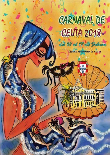 Este es el cartel de Carnaval de Ceuta 2018