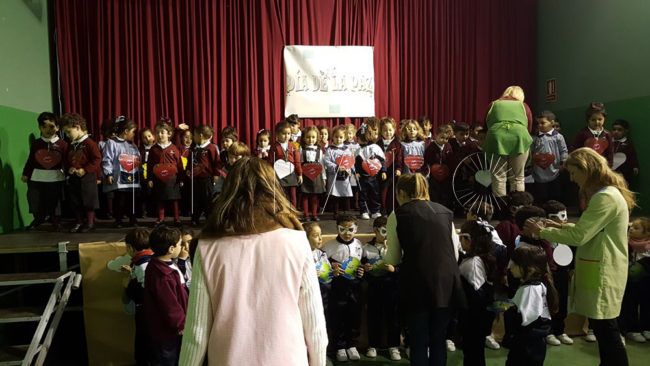 FOTOS | Unidos por la paz en el ‘Severo Ochoa’