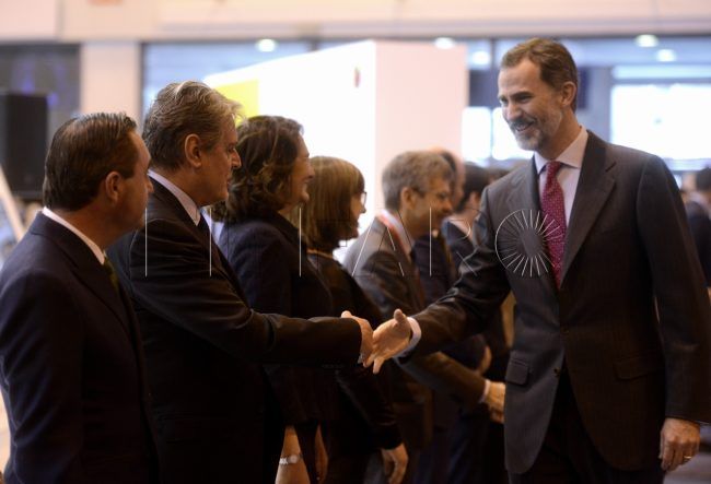FOTOS | El Rey Felipe VI visita el stand de Ceuta