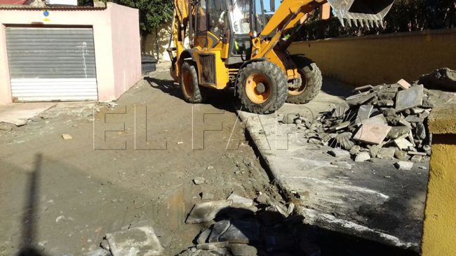 FOTOS | Obimace realiza labores de mantenimiento en la barriada Pedro Lamata