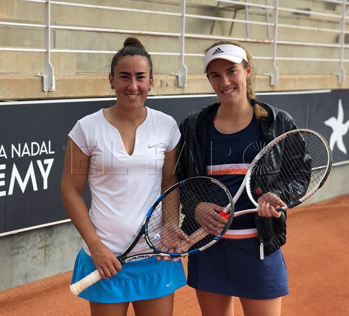 Olga Parres se mete en la final de dobles del torneo