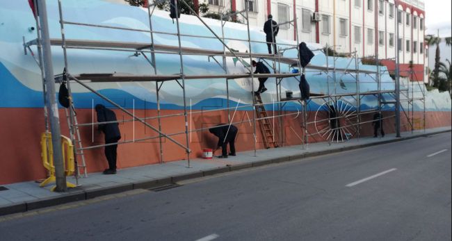 Obimace incide en la eliminación de grafitis en las barriadas