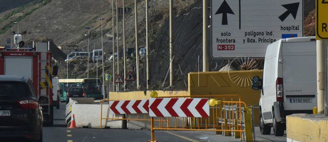 Fomento inicia las obras de reparación de dos muros de sostenimiento en la N-352