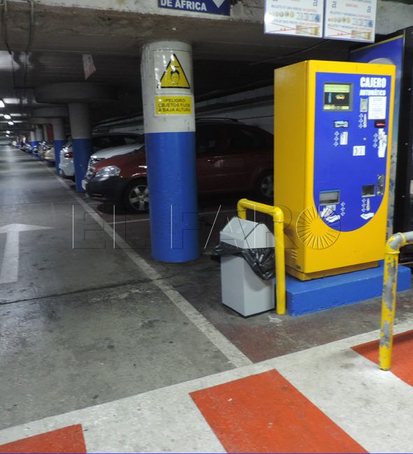 El parking de Gran Vía no reviste peligro para usuarios, trabajadores o coches