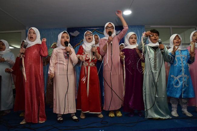 FOTOS | Fiesta de fin de trimestre en la escuela Abu Al Hassan Acharri