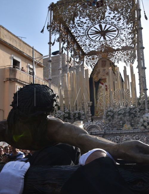 El Cristo de la Encrucijada volverá a salir de la Casa Cuartel de la Guardia Civil
