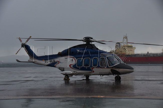 El convenio del helicóptero para volar a radioterapia se topa con la suspensión de la línea a Algeciras