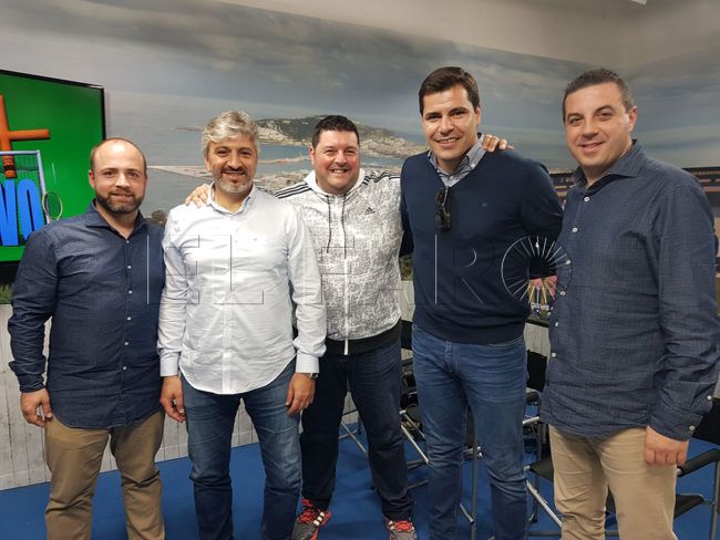 La Liga de Veteranos de fútbol 8, a escena