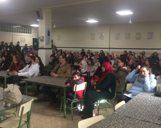 Los padres y madres del ‘Ortega y Gasset’ inician movilizaciones porque quieren “hechos” y no “más palabras”