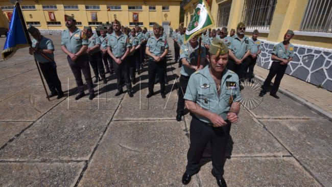 Un Sábado Legionario en Ceuta como homenaje a los veteranos