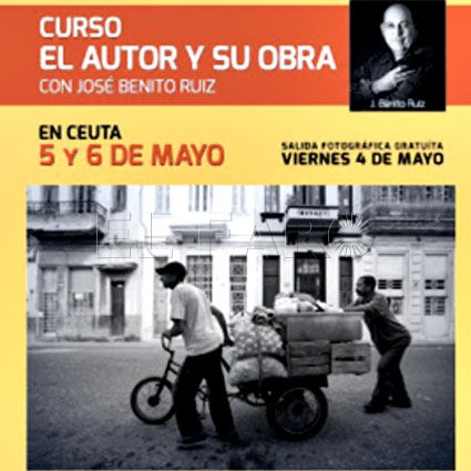 El fotógrafo José Benito estará hoy en Ceuta en un curso formativo