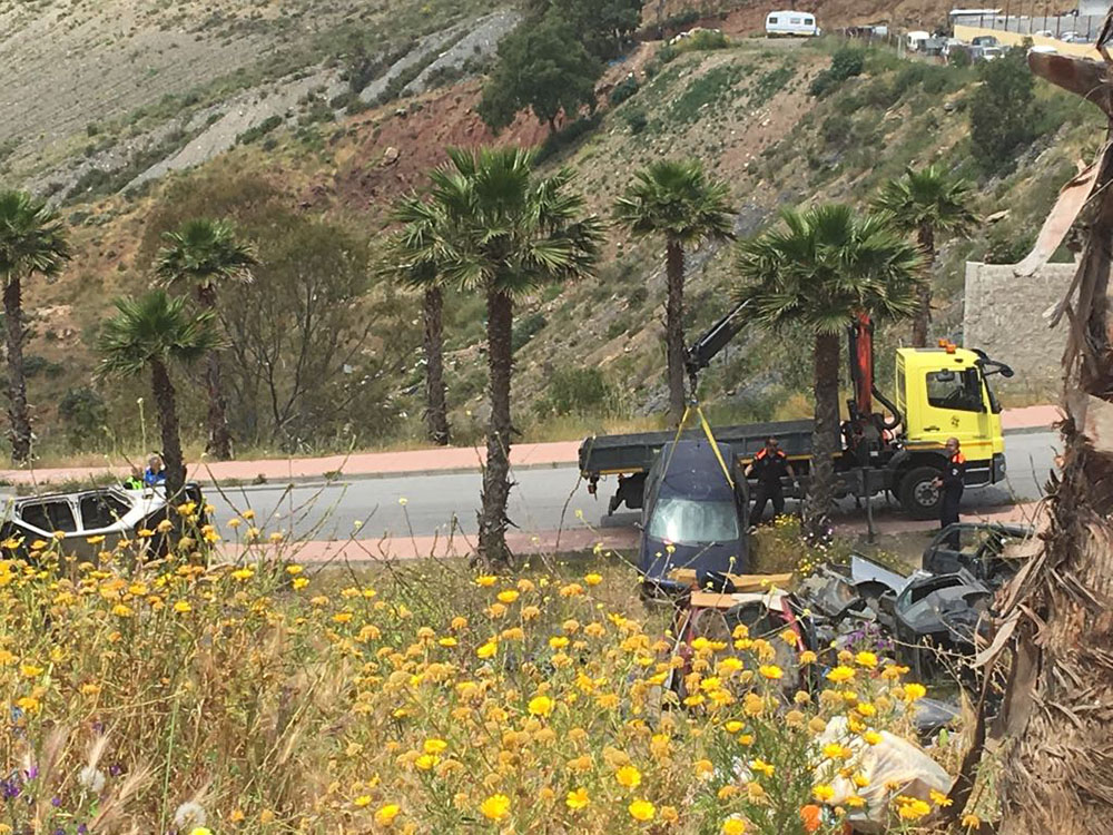 El MDyC denuncia el abandono de coches del Parque Móvil de Ceuta, escoltado por la Policía Local