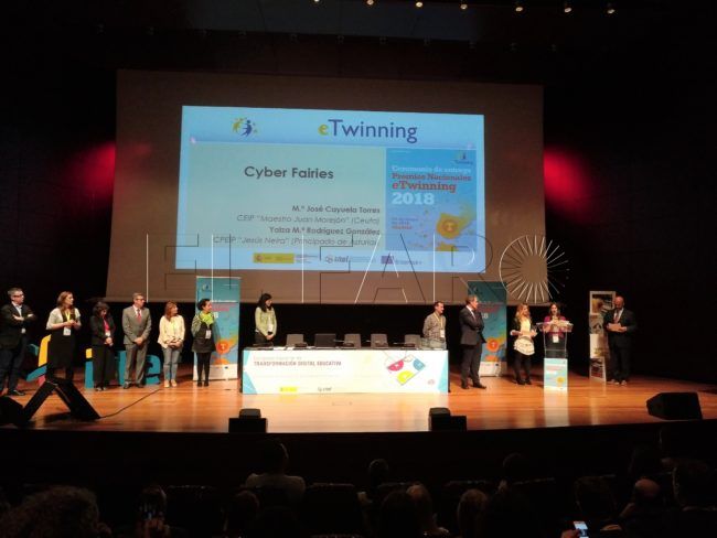 María José Cayuela, profesora del CEIP Morejón, Premio Nacional eTwinning 2018