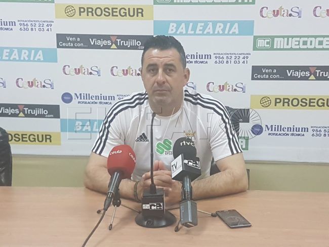 Juan Ramón: «Vamos a ir desde el inicio por el partido»