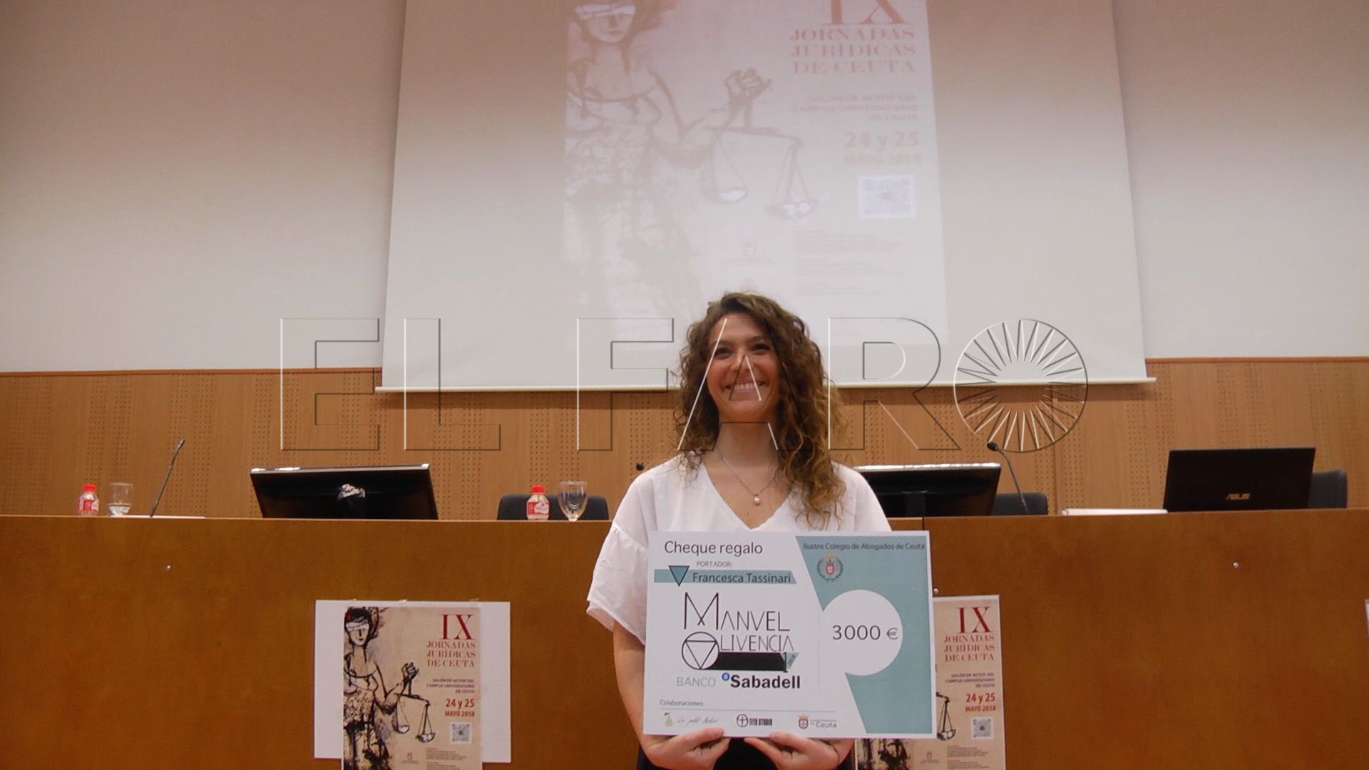 Francesca Tassinari recibe el Premio Manuel Olivencia 2018
