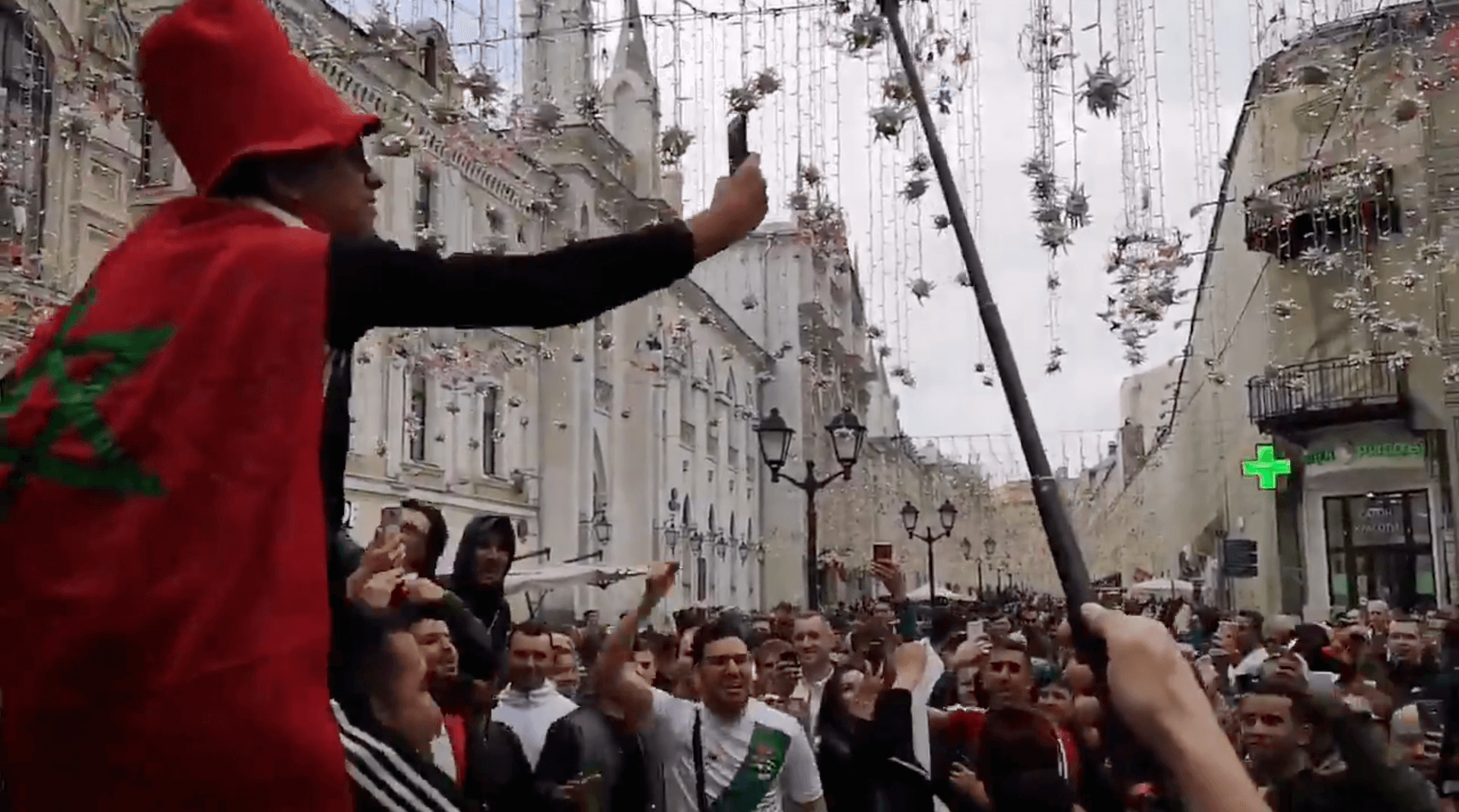 Aficionados de Marruecos, tristes y enfadados en Rusia por la decisión de la FIFA