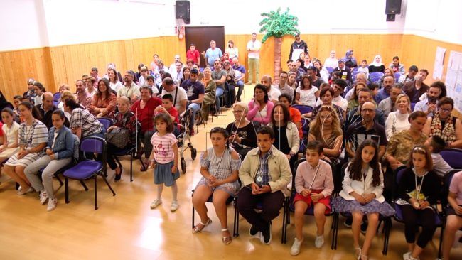 Los alumnos del ‘Lope’ defiende  su derecho a la infancia