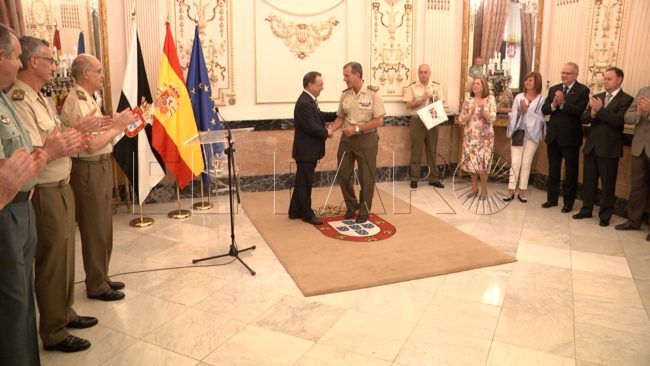 XXXVI Promoción de la Academia General Militar: Recibimiento en Ceuta