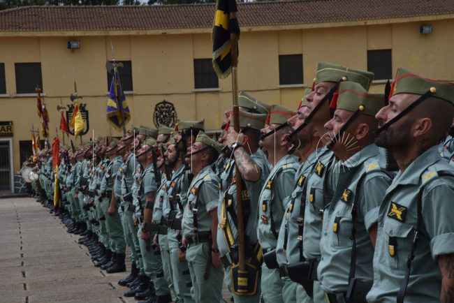 Aniversario de la concesión de las laureadas al Tercio Duque de Alba 2º de La Legión